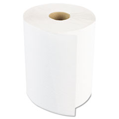 HARD WOUND ROLL TOWEL WHITE
10&quot; X 800&#39; 6ROLLS /CASE