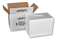 17 x 10 x 12 3/4 Insulated Shipping Kit (Cooler &amp; Box) 