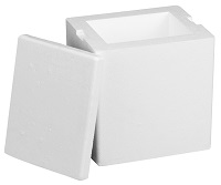 25 x 16.5 x 12 Insulated Foam Cooler w/1.5 wall 12/tray