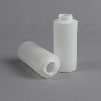 12 oz. Natural HDPE Plastic 
Cylinder Bottle, 38mm 38-400
216/Case