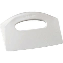 BENCH SCRAPER, 8.5&quot; X 5&quot;,
WHITE (SOLD BY EACH)