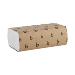 Multifold Paper Towels, White, 9 X 9 9/20, 250 Towels/pack,