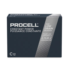 Professional Alkaline C 
Batteries, 12/Box