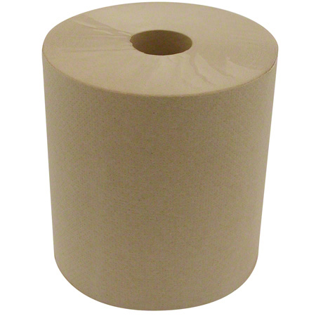 HARD WOUND ROLL TOWEL          KRAFT 7.8 X 800&#39;              