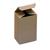 3 1/2 x 2 1/2 x 6 3/4&quot; Kraft
Reverse Tuck Folding Carton
(250/case)