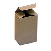 2 1/2 x 2 1/2 x 8&quot; Kraft
Reverse Tuck Folding Carton
(250/case)