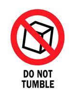 #DL4240 3 x 4&quot; Do Not Tumble Label