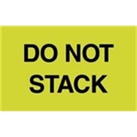 #DL2241 3 x 5&quot; Do Not Stack Label