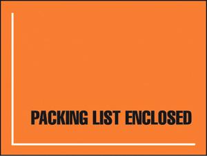 4 1/2 x 6&quot; Military Spec. Packing List Envelope