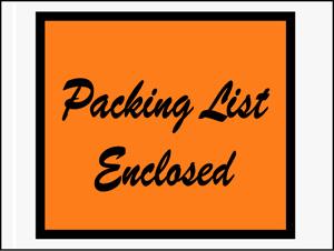 4 1/2 x 6&quot; Full Face Packing List Envelope (1000/Case)