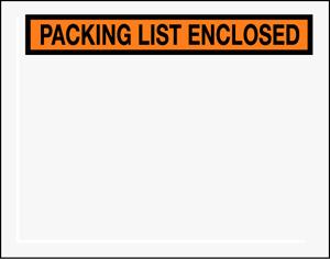 7 x 5 1/2&quot; Panel Face Packing
List Envelope (1000/Case)