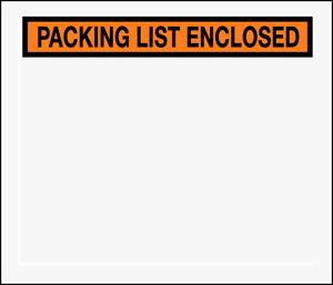 7 x 6&quot; Panel Face Packing List Envelope (1000/Case)