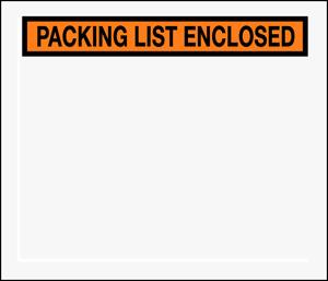 7 x 6&quot; Panel Face Packing
List Envelope (1000/Case)