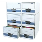 sTOR/DRAW STEEL PLUS
FILE STORAGE BOXES
15 x 10&quot; Legal Size (1/Case)