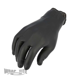 Black Nitrile Gloves, Exam 
Grade, 4mil, 1000/cs., 
Powder-Free, XL