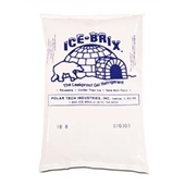 6-1/4 x 6 x 1&quot; - 16 oz. Ice-Brix Cold Packs  36/CS