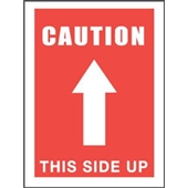 #DL1491 3 x 5&quot; Caution This
Side Up (Arrow) Label