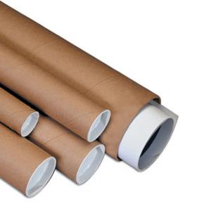 2 x 12&quot; Kraft Tube (50/Case)