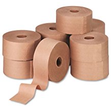 3&quot; x 375&#39; Grade 7700  Kraft
Reinforced Water Activated
Tape 8rl/cs