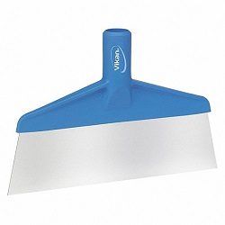 10&quot; STAINLESS STEEL FLOOR SCRAPPER / BLUE