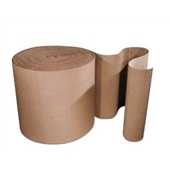 6&quot; x 250&#39; - A Flute
Kraft Singleface Corrugated 
Roll