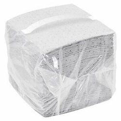 Oil Only Sorbent Pads - 16 x 
18&quot;, Heavy 100/CASE