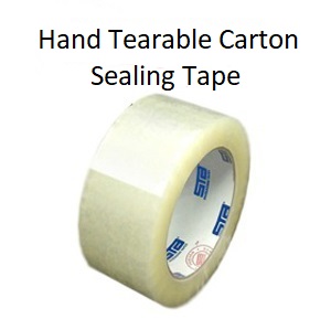 Product STA1322C: STA Hand Tearable Clear  Acrylic Tape 48mmx50m 2.2 mil 