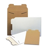 8 1/2 x 10 1/2&quot; #13W-100
White Tab Lock Mailer
(100/Case)