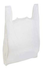 HI-D T SHIRT BAGS WHITE
1000/CS 12X7X22