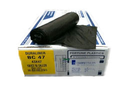 42.5 X 47 1.25MIL LOW DENSITY LINER BLACK 56 GAL 100/CS 