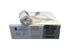 33 X 40 11MIC 33GAL 500/CASE
HIGH DENSITY LINER NATURAL
25/RL 20/CS  (Coreless Roll)