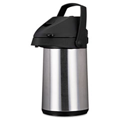 Direct Brew/serve Insulated
Airpot With Carry Handle,
2200ml, Stainless Steel