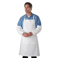 Tyvek Sleeves, Hd Polyethylene, White, One Size