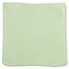 Microfiber Cleaning Cloths, 12
X 12, Green, 24/pack
