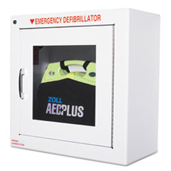 Aed Wall Cabinet, 17w X 9 1/2d X 17h, White