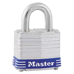Four-Pin Tumbler Laminated Steel Lock, 2&quot; Wide,