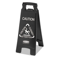 Executive 2-Sided Multi-Lingual Caution Sign,