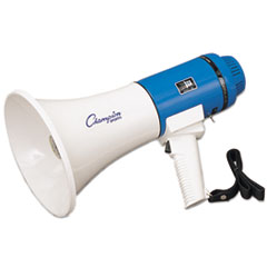 Megaphone, 12-25w, 1000 Yard
Range, White/blue