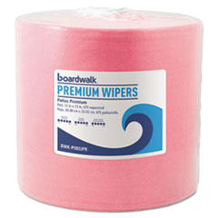 Hydrospun Wipers, Red,12 X 13, 475/roll