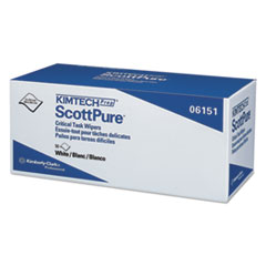 Scottpure Critical Task Wipers, 12 X 23, White, 50/bx,