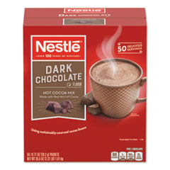 Hot Cocoa Mix, Dark Chocolate,
0.71 Oz, 50/box