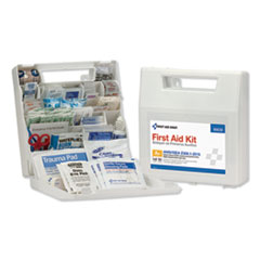 Ansi Class A+ First Aid Kit
For 50 People, 183 Pieces,
Plastic Case
