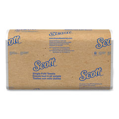 Essential Single-Fold Towels, Absorbency Pockets, 9.3 X