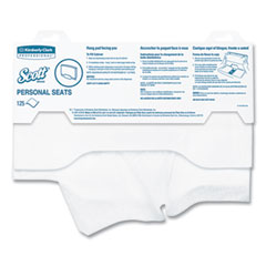 Personal Seats Sanitary Toilet Seat Covers, 15 X 18, White,