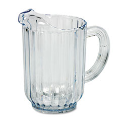 Bouncer Plastic Pitcher, 60oz,
Clear