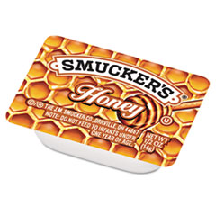 Smucker&#39;s Honey, Single Serving Packs,0.5 Oz,
