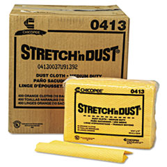 Stretch &#39;n Dust Cloths, 12.6 X 17, Yellow, 400/carton