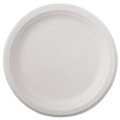 Classic Paper Dinnerware,
Plate, 9.75&quot; Dia, White,
125/pack, 4 Packs/carton