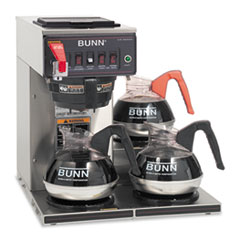 Cwtf-3 Three Burner Automatic Coffee Brewer, Stainless