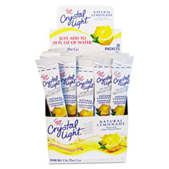 Flavored Drink Mix, Lemonade, 30 .17oz Packets/box